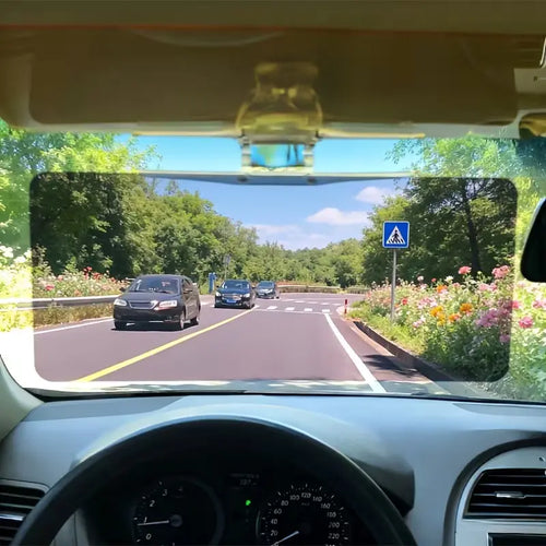 ClearDrive™ Visor Shield 🌤️ — Day & Night Anti-Glare Protection