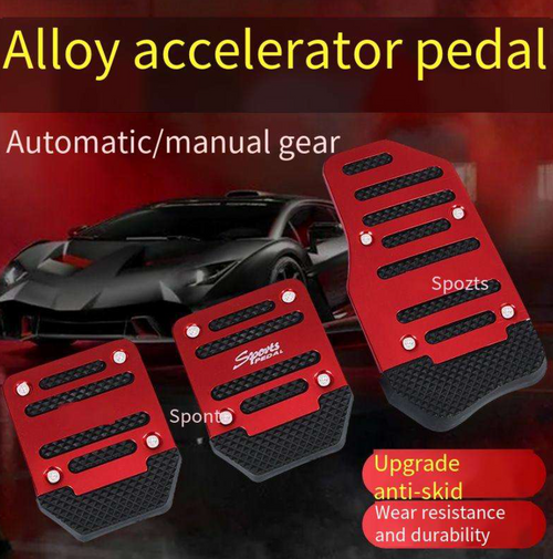 3 in 1 Anti-skid Car Pedals Set | For All Cars