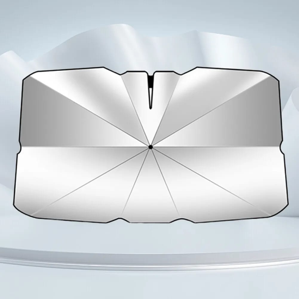 Universal Car Inside Winshield Umbrella For Heat Proofing | Titanium Sheet |