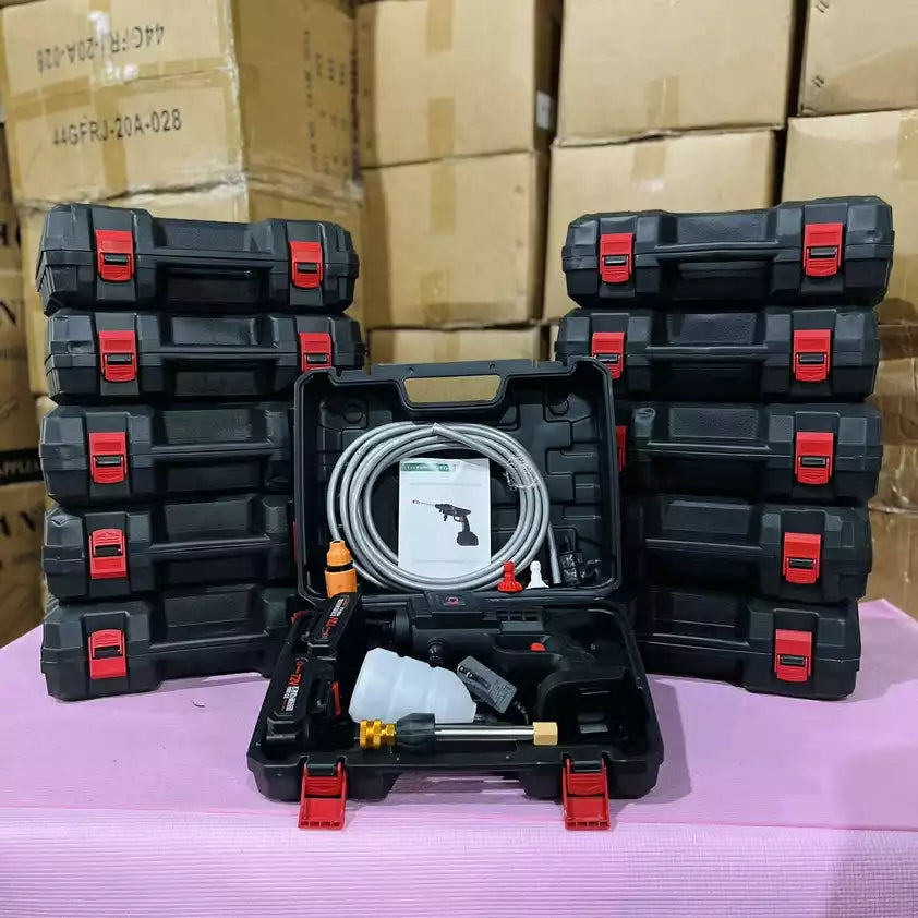 GV-102 Original Rechargeable Cordless High-Pressure Washer | 48V Lithium Battery Single | IMPORTED QUALITY