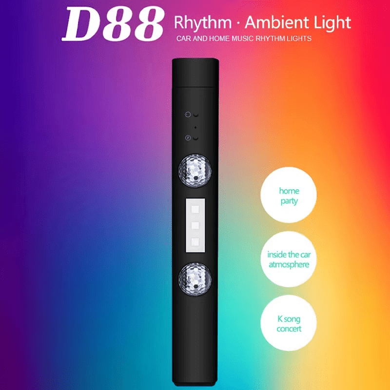 D88 Car Atmosphere Light | Pack of 2pcs