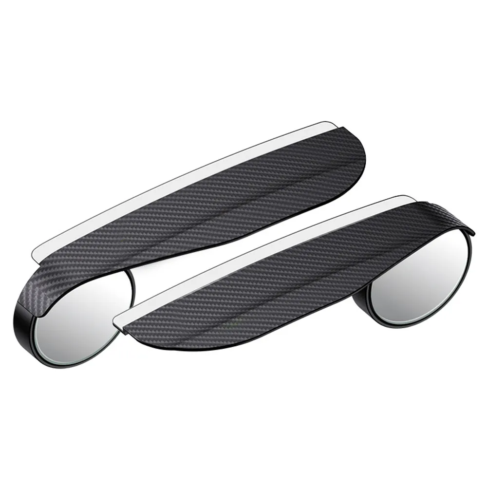 Carbon Fiber Car Mirror Blind Spot & Rain Visor Accessories - view 6